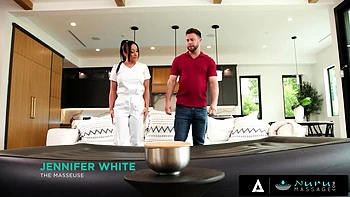 NURU MASSAGE - Hot Cock Massage By A Busty Masseuse Jennifer White SPANISH SUBTITLES: Porn videos