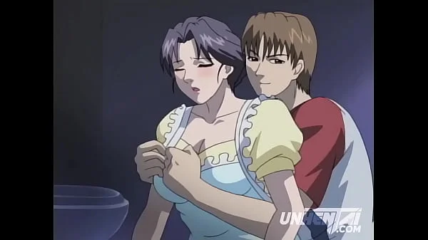 Touching My Step Mom While Talking To A Friend And She Gets Horny | Hentai Uncensored videos