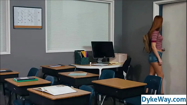 Student shocked to find teacher masturbating videos