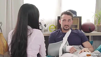 Stepmom and stepson: Blowjob, Doggy  Cowgirl Porn videos