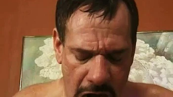 Classic dirty old mature on sofa: Blowjob, Missonary  Hardcore Porn videos