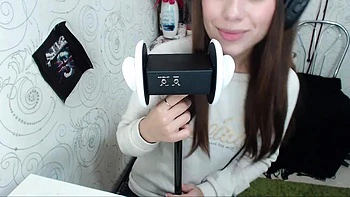 ASMR Slowly licking ears, eating ears ASMR HoneyGirl: Porn videos