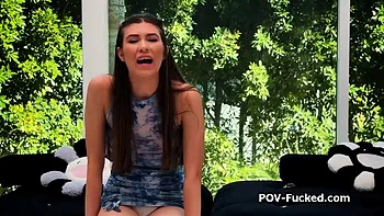 Slender brunette fucks on casting like a dirty whore videos