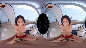 VR hot horny asian fuck: Blowjob, Doggy  Cowgirl Porn videos