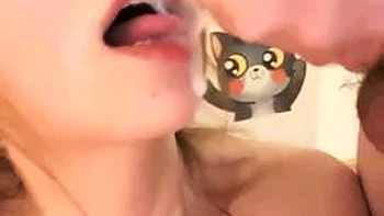 Leopard print underwear top glasses lady! Get down on your knees and eat the big cock! The best peach butt cant stand it, and its fucked hard from the first angle: Blowjob, Doggy  Cowgirl Porn videos