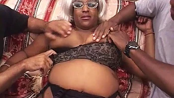 Big ebony mature: Blowjob, Doggy  Cowgirl Porn videos