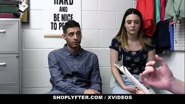 Mall cop fucking and dominating hot girlfriend in front of cuckold boyfriend videos