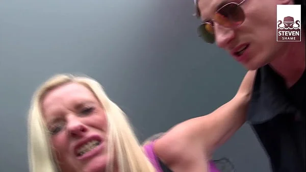 HARD OUTDOOR German THREESOME with MILF Dirty Tina: TWO GUYS share a MILF's CUNT (FULL SCENE)! StevenShame.dating videos