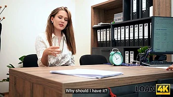 LOAN4K. Russian babe Una Fairy loves to fuck strangers on the office table: Porn videos
