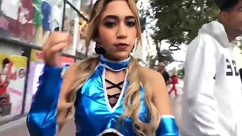 Hallowen sex walk videos