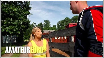 German Babe Parkplatzlader Gets Picked Up By A Live Crew videos