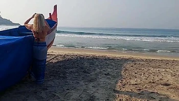 Amateur Blonde Housewife Creampie on Sofa - Homemade Mature Sex videos