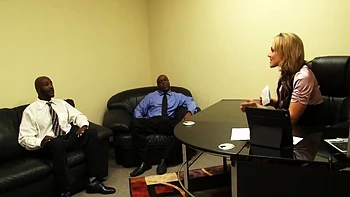 Nikki Sexx, Moe Johnson And Charlie Macc - Big Boobs Threesome videos