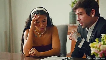 Busty Bride Gets Pounded On The Table - Gizelle Blanco videos