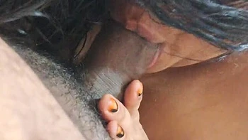 Indian English Teacher Gets Facial and Handjob from Big 8 Inch Cock Before Husband Comes Home videos
