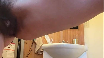 sweethanajapanese teen pissing on toilet - hairy pussy squirts water videos