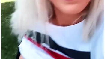 Wtf Totally Horny! Secretly Masturbating In The Garden - Leoniepur videos