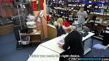 Czech Busty Blonde Needs To Pay The Rent videos