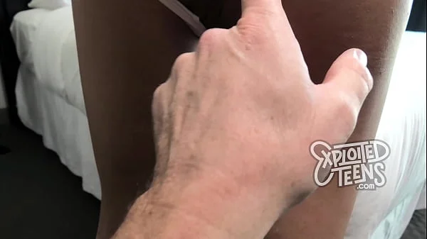 Leggy teen amateur with braces gets naked and sucks cock videos