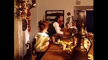 Retro Italian Orgy with Huge Tits - Roberto Malone Fucks Eva Falk & Karen Lancaume - Big Boobs Blowjob & Cum Swallowing videos