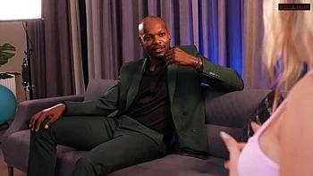 Blonde Teen Bella Mur First Casting with BBC Shadow Dimitri - Sloppy Blowjob & Cum Swallow videos