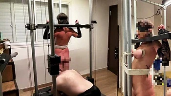 Amateur BDSM Session: Yoggi & Ann's Hardcore Home Whipping with Machine videos