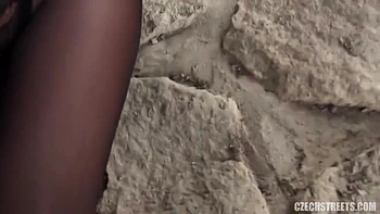 Stewardess Blowing Cock For Cash Public Outdoor videos