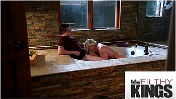 I Donated My Cum Right In My Busty Blonde Stepmoms Pussy videos