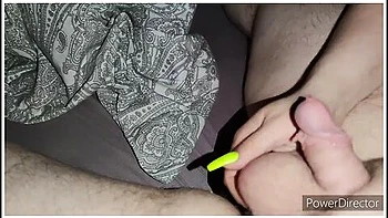 Chubby Hubby - I Scratch His Balls And Torture Him By Tickling His Glans Finally He Cums Very Slowly Over My Nails videos