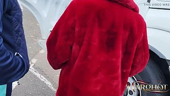 Sexymarghot Public Truck Fuck: Amateur MILF Blowjob & Riding in Parked Cab videos