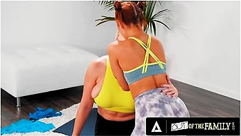 18yo Vanna Bardot Fucks With Her Sexy Stepmom Ryan Keely During Yoga Session videos