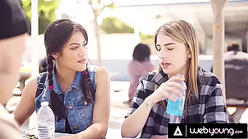 Conflicted Teen 18+ Kristen Scott Discovers Her Sexuality With Bestie Kendra Spade videos