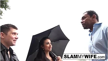 Big Boobed Brunette Takes It In The Ass From A Bbc videos