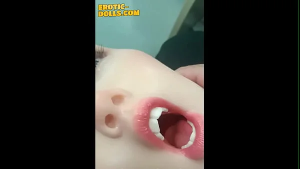 Sex doll with movable jaw function videos