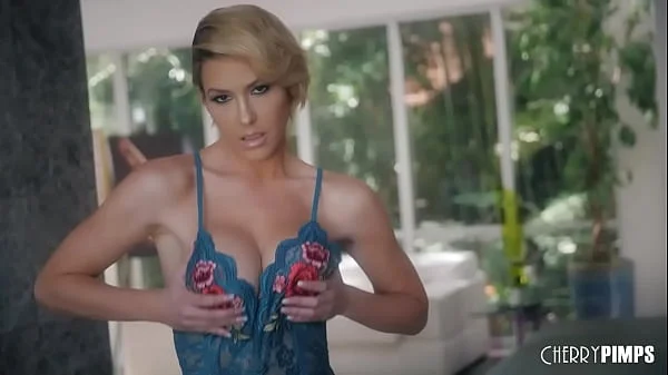 NEW MILF Series from Cherrypimps! Blonde MILF Gets Big Tits Massaged And Gives A Sloppy Blowjob videos