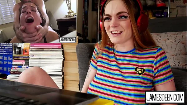 CARLY RAE SUMMERS REACTS TO JAMES DEEN VS ABBIE MALEY - HONEST PORN REACTIONS - HPR10 videos