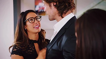 Eva Lovia and Jean Val Jean enjoy a sensual evening together videos