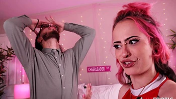 Tattooed cheerleader Maya Romero craves his cock videos