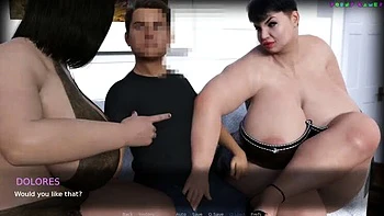Plus Size BBW Granny Gets Anal Banged By Regular Guy - Taboo 3D Sex Game videos