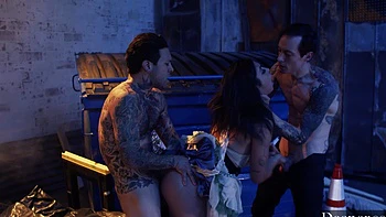 Small Hands and Owen Gray fucked Brooklyn Gray in the doggystyle position videos