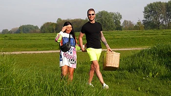 Passionate couple Gaby Hofstede has sex right on the street videos