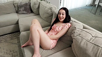 Brunette teen Dolly Paige makes love with her boyfriend in a passionate thong scene videos