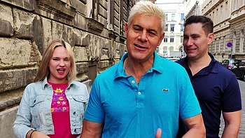 Irina Cage gets her wet pussy vibrated by Porno Dan videos