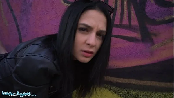 Public Agent Mia Trejsi fucks Her Pussy With a Dildo videos
