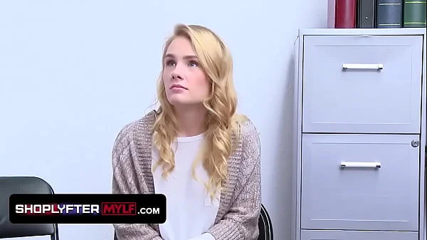 Blonde Milf Lisey Sweet Gets Suspended For Shoplifting And Punished By The Security Guard videos