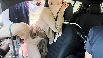 First Dogging In France. My Muslim Hijab Wifes First Fuck With A Stranger videos
