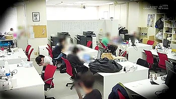 The Only One Without Clothes In The Office! An Sod Female Employee Learns The Value Of Nakedness Through Her Own Experience. Would You Like To Try Entering The Mens Bath With Just A Towel? Mission Test Play Edition. In-office Exposure & Semen Collection videos