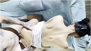 White Guy Fucks Hot Asian Girl From Behind, Doggy Style, Top View videos