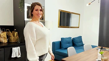 Busty Lady Lyne gets soapy in the shower, teasing her tits. videos