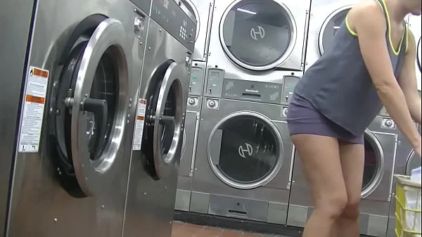 Helena Price Public Laundry Upskirt Flashing Tease! Exhibitionist MILF Vs College Voyeur at the laundry! (Part1) videos